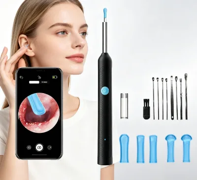 Upgrade Quality Ear Scooper Mobile Phone Connection Visualized Ear Cleaning Device Portable Ear Cleaning Tool
