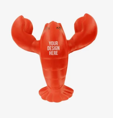 Custom Lobster Stress Balls Squeeze Toys With Logo for Corporate Events
