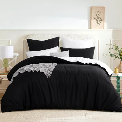 Simple Design Brown Hypoallergenic Eco-Friendly Waterproof Folded Comfortable Solid Color Woven Fitted Bed Sheet