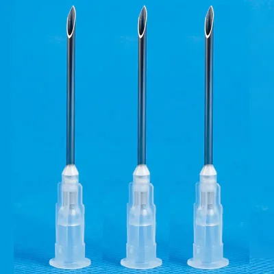 100pcs Painless Small Tattoo Needle Ultrafine Beauty Injection Syringe Filler Eyelid Tools