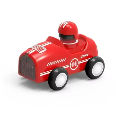 New Press Inertial Ejection Racing Car  Plastique Pull Back car toys