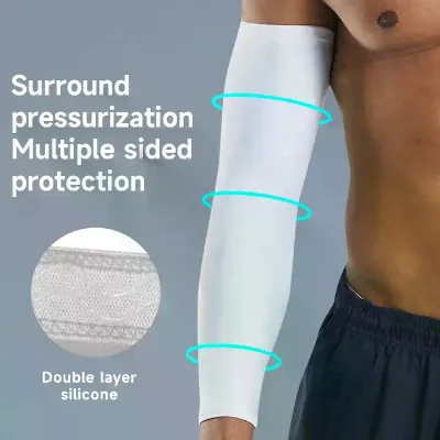 Men Women Outdoor Uv Sun Protection Cooling Protective Compression Arm Sleeves