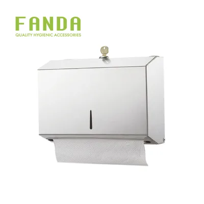 C-FOLD Classic Modern Design Eco-Friendly Toilet Paper Holder #304 Stainless Steel Wall-Mounted High Traffic Location Suitable