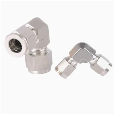 90 Degree Stainless Steel Compression Elbow for Air Water Line