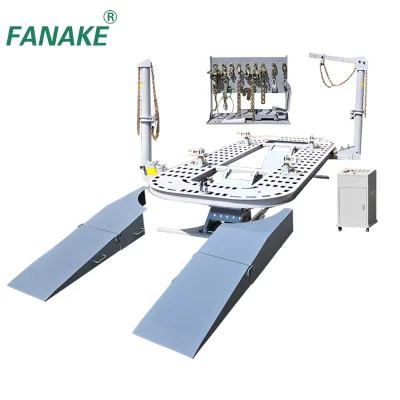 Advanced Car Straightening Frame Remote Control Manganese Steel Construction Auto Frame Machine for Auto Body Repair
