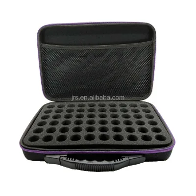 Portable 15ml & 60 Bottles EVA Hard Case Waterproof Nylon Essential Oils Carrying Bag Storage with Portable Features