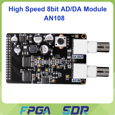 ALINX AN108 ADDA Module Data Acquisition Module AD DA Signal Source for FPGA Board Educational Research Electronic Component