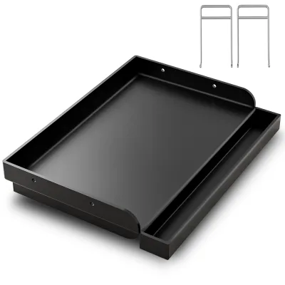 Wholesale Non Stick Flat Top Griddle Plate with Handles for Gas Grill Cooking BBQ Spare Parts
