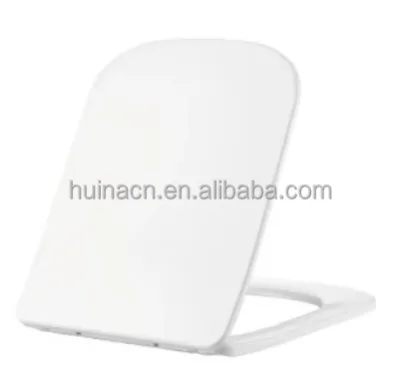 High Quality UF Toilet Seat Lid Soft Slow Close Shaped Sanitary Plastic Wc Toilet Seat Cover