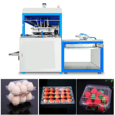 Automatic Thermoforming Blister Forming Machine Making Plastic Tray Egg