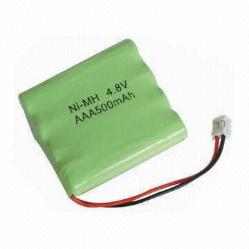 AAA Size 4.8volt 550mAh Rechargeable Nimh Battery Pack