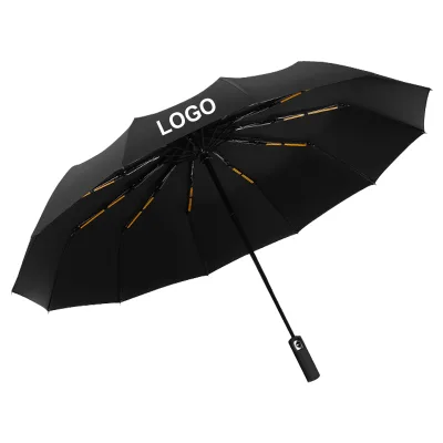 Strong Wind and Rain Dual Use Shade Travel Essential for Men and Women General Reinforcement Automatic Folding Umbrella