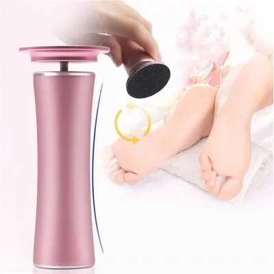 Professional 360 Polishing Foot Callus Remover Aluminum Alloy Replaceable Disc Quick Hygienic Curved Body Plug-in Heel Sander