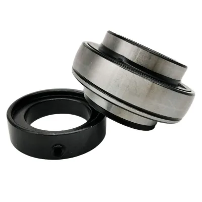 YEL211-200-2F Insert Ball Bearing Radial Sealed Bearing Grease Lubricated Self Aligning Bearing