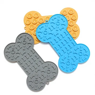 Non-Slip Eco-Friendly BPA Free Silicone Pet Slow Feeder Mat-Custom Design Maze Enrichment Lick Bowl for Small/Medium/Large Dogs