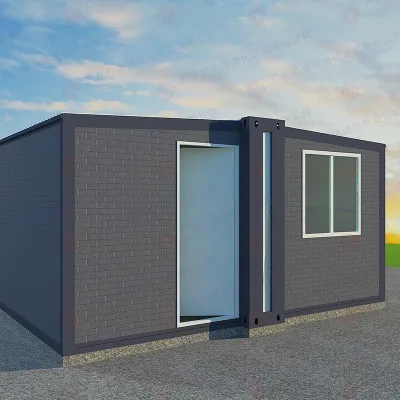 Space Maximizing Cost Effective Wind Resistant Heat Insulated Office Homestay Expandable Container