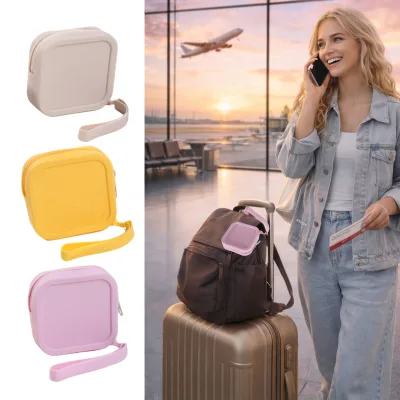 Gift Box Set BPA Free Silicone Bag Nipple Covers for Women with Case Elegant & Functional Nipple Cover Travel Case