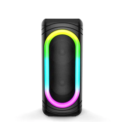 Deyin New Generation Speaker Full Screen Color Lights High Sound Quality Bass Mini Explosion Speaker