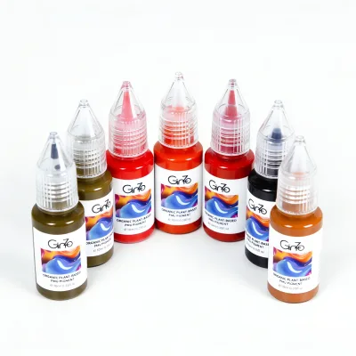 High Saturation Lip PMU Pigment 10ml Fast Coloring Waterproof Liquid Tattoo Ink with Pure Plant Extracts Private Label