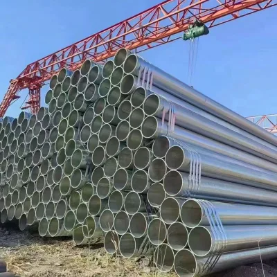 Hot Dipped Galvanized Square Steel Pipe Sizes 1/2 3/4 1" 2" 1.5" Inch Bending & Cutting Services Oil Pipe Application