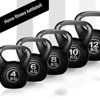 Fitness Dumbbell BallCompetition Kettlebells Kettlebell Cast Iron Vinyl Coated Kettlebell