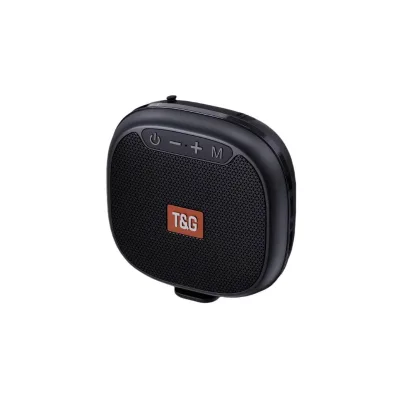 Wholesale Stylish Small Steel Wireless Speaker FM Radio 10W Output for Cycling Party Computer Battery Powered