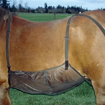 Customized Horse Belly Abdominal Protective Cover Anti-Insect Bite Net Breathable Anti-Scratch Equestrian Supplies