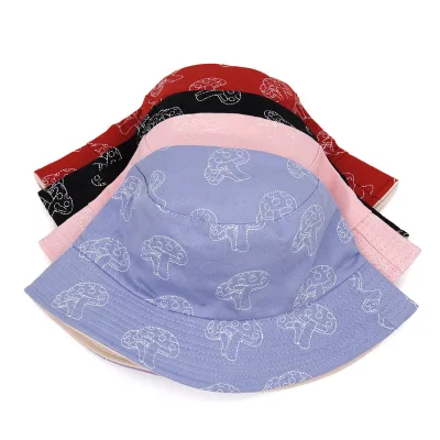 Baby Boy Girl Hat for Children Kids Toddlers Panama Bucket Fishing Floppy Sun Hat Boys Girls Cartoon Fashion
