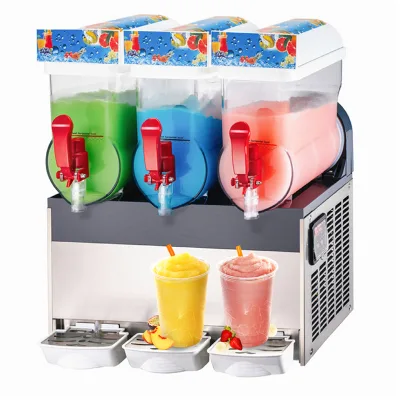 Frozen Drink Machine 15lx2 Compact Bakery Korean Italian Crema Evaporator Instant Slush Machine Granita Stand Gl15 in Pakistan