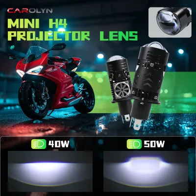 New Design Plug and Play Led Headlight H7 H11 H4 Direct Plug Original 1:1 Size Design Led Headlight 6000K h4 Led Projector Lens
