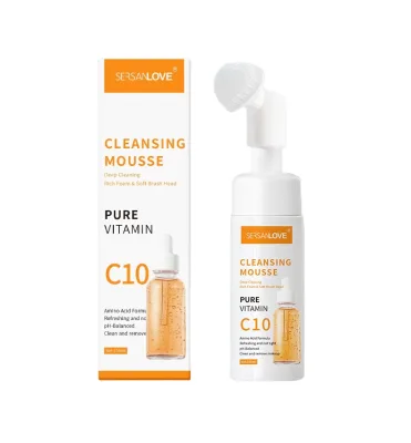 OEM/ODM High Capacity Skincare Cleanser Relief Moisture Cleansing Milk, Hypoallergenic Mild Milk Cleanser Mousse