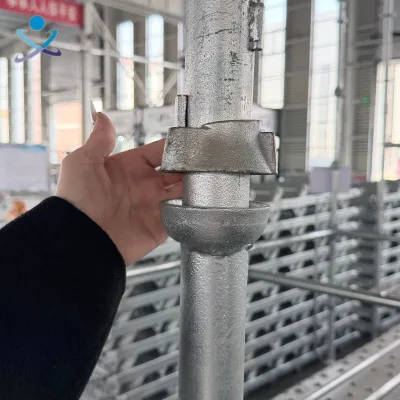 Factory Wholesale HDG Q235 Steel Heavy Duty Cuplock Scaffolding BS1139 CE ISO Anti Corrosion for High Rise Facade Construction
