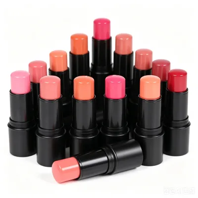 High Pigment Pocket Blush Creamy Blush Stick Silky Creamy Texture Waterproof Long Wear Moisturizing Smooth Face Makeup Stick