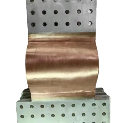Low-Priced Heavy-Current Flexible Copper Foil Strips Custom Export Services for Electric Busbar Laminated Copper Welding Cutting