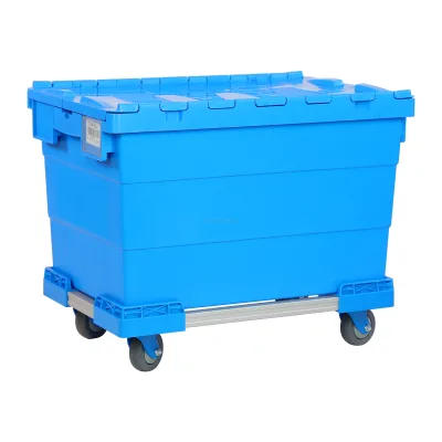 Custom Color Good Price Easy Household Moving Plastic Storage Box for Toys Clothes and Tablewares
