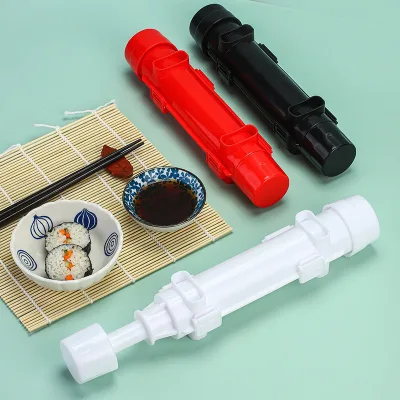 DIY Rice Round Rocket Mold Hand Made Manual Push Tool Colored Plastic PP ABS Sushi Maker for Rolling