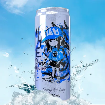 OEM 330ml 500ml China Exotic Carbonated Soft Drinks 0 Fat 0 Calorie 0 Sucrose Fruit Flavor Healthy Soda Sparkling Water