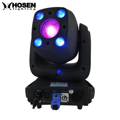 100W SPOT + 4X10W WASH Moving Heads Lights Super Bright