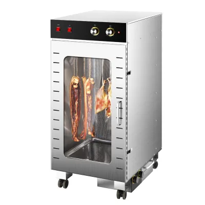 Stainless Steel Commercial Automatic Rotary Hanging Sausage & Food Dryer 220V/110V 1600W-3600W Power for Wax Smoked Duck Meat