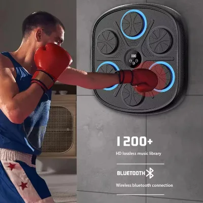 Smart Rhythm Boxing Workout Machine Arm Exerciser Burn Fat Machine Speed Training Music Boxing Mtarget Machine