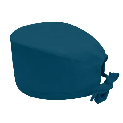 Wholesale Cheap Price Blank Nurse Men Scrubs Hat Surgical Cap Plain Black Blank Scrubs Nursing Cap