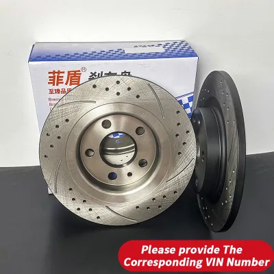 Resolve Brake Shaking Modified Car Brake Disc OE 5Q0615301F /5Q0615301E for Volkswagen Golf Sportsvan Variant ID.3 4 Crozz 5 6