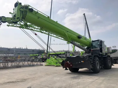 ZRT900 Rough Terrain Mobile Crane Multi-Mode Steering System for Complex Terrain Heavy Load Lifting Operation