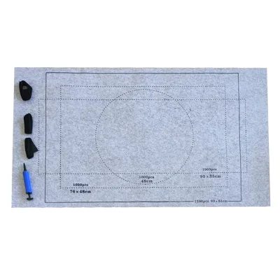 Eco Friendly  Felt Puzzle  Roll up Mat  Jigsaw  Mat for Kids Puzzle  Storage Mats
