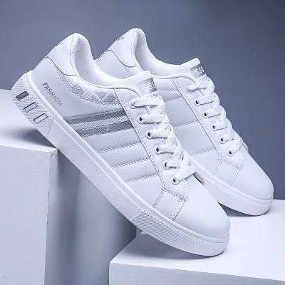 Luxury Men's Sporty Sneakers Mesh Lining Tennis Shoes for Outdoor Use for Spring and Winter Seasons