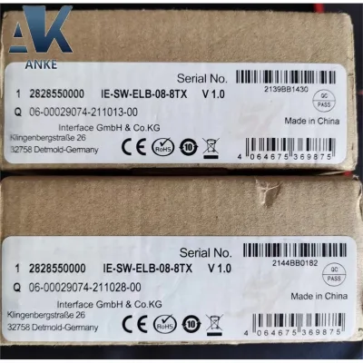 2828550000 Weidmuller IE-SW-ELB-08-8TX,Ethernet Switch