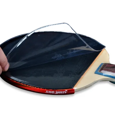 Custom logo Transparent Rubber Table Tennis Racket Protective Film