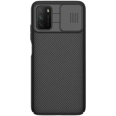 NILLKIN Phone Case for Xiaomi Mi Poco M3 X3 NFC Slide Cover for Camera Protection All Inclusive High Quality PC+TPU Back Coque