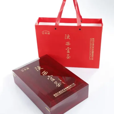 Customized Flat Tummy Weight Loss Tea Gift Box Set Elegant Presentation of Premium Chinese Dark Tea