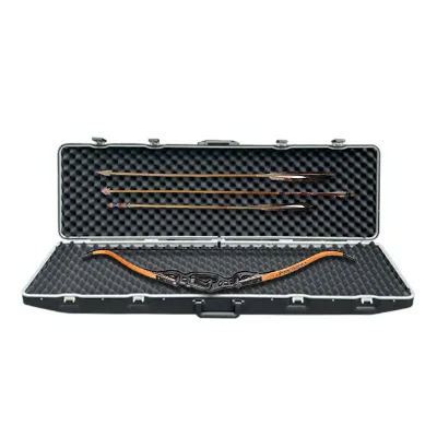 Factory Outlet Waterproof Plastic Fight case Equipment Carry Hard case Bow Arrow Hunting case with Foam